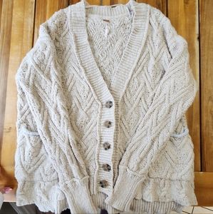 Free People oversized sweater